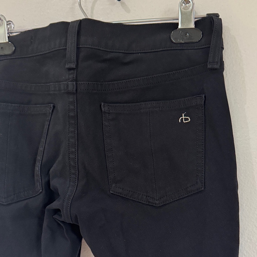rag & bone Equestrian Black Skinny Jean - size 25 - W1502S005